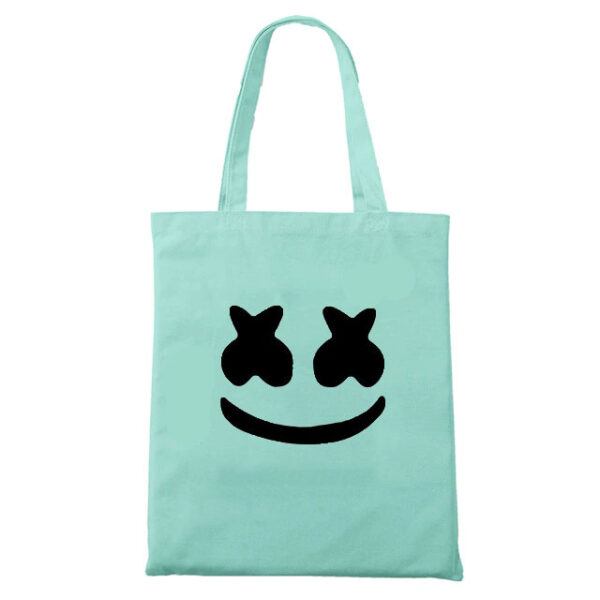 Marshmello Dj shopping Bag Printed - Marshmellow Dj Music Shippong bag Multicolor (2)