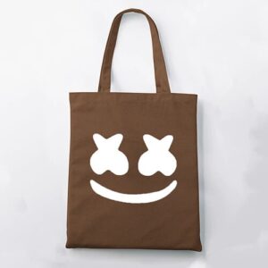Marshmello Dj shopping Bag Printed - Marshmellow Dj Music Shippong bag Multicolor